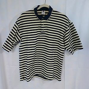 Columbia Men's Striped Polo Adult Medium